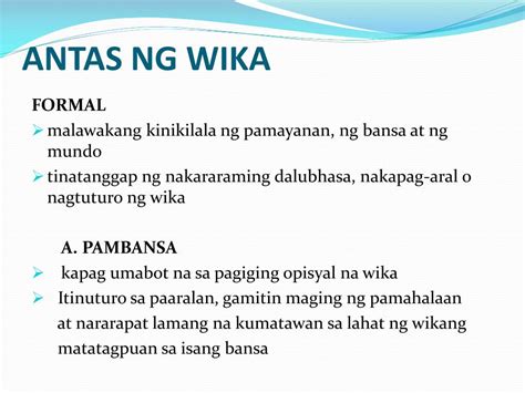 BUMALISBIS32. Kahulugan:34. Pangungusap:33. Antas ng Wika .
